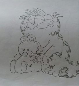 Fra min Garfield-periode.