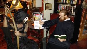 Knut Ivar prøver å holde døden på avstand. 