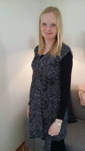 Liv Katrine. 3 måneder på vei. 