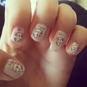 Søteste neglpynten. 