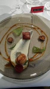 Den første retten. Den smakte godt. 